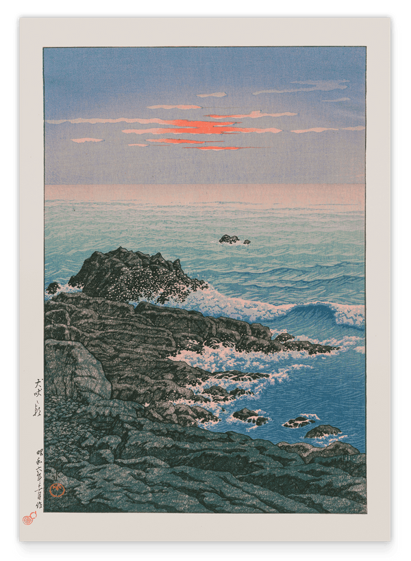 Kawase Hasui - Sonnenaufgang über Inubozaki