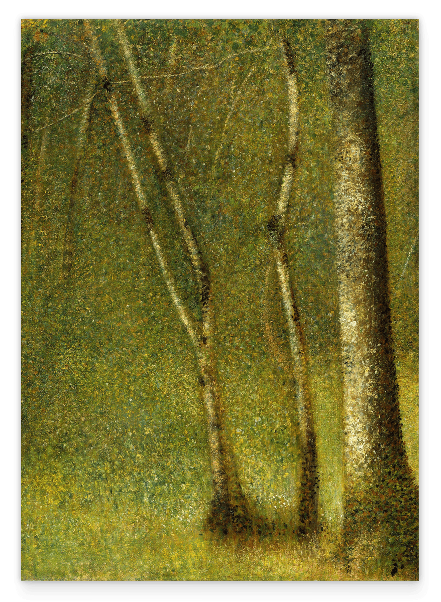Georges Seurat - Wald in Pontaubert