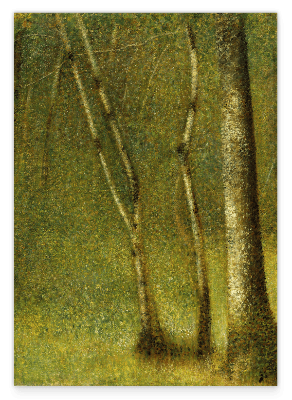 Georges Seurat - Wald in Pontaubert