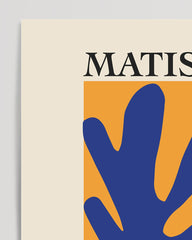 After Hover: Blaues Korallenblatt von Matisse inspiriert