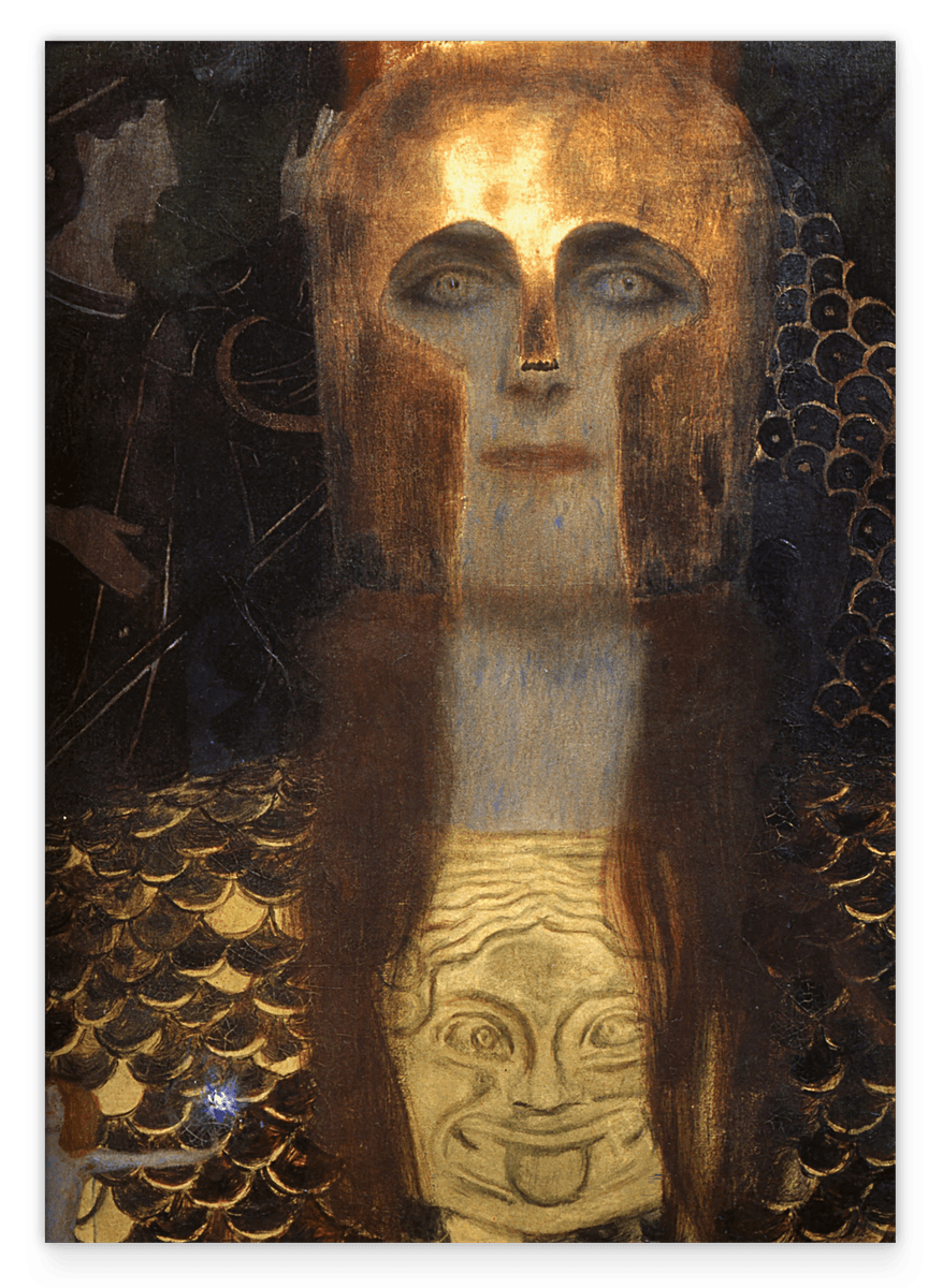 Gustav Klimt - Minerva oder Pallas Athena