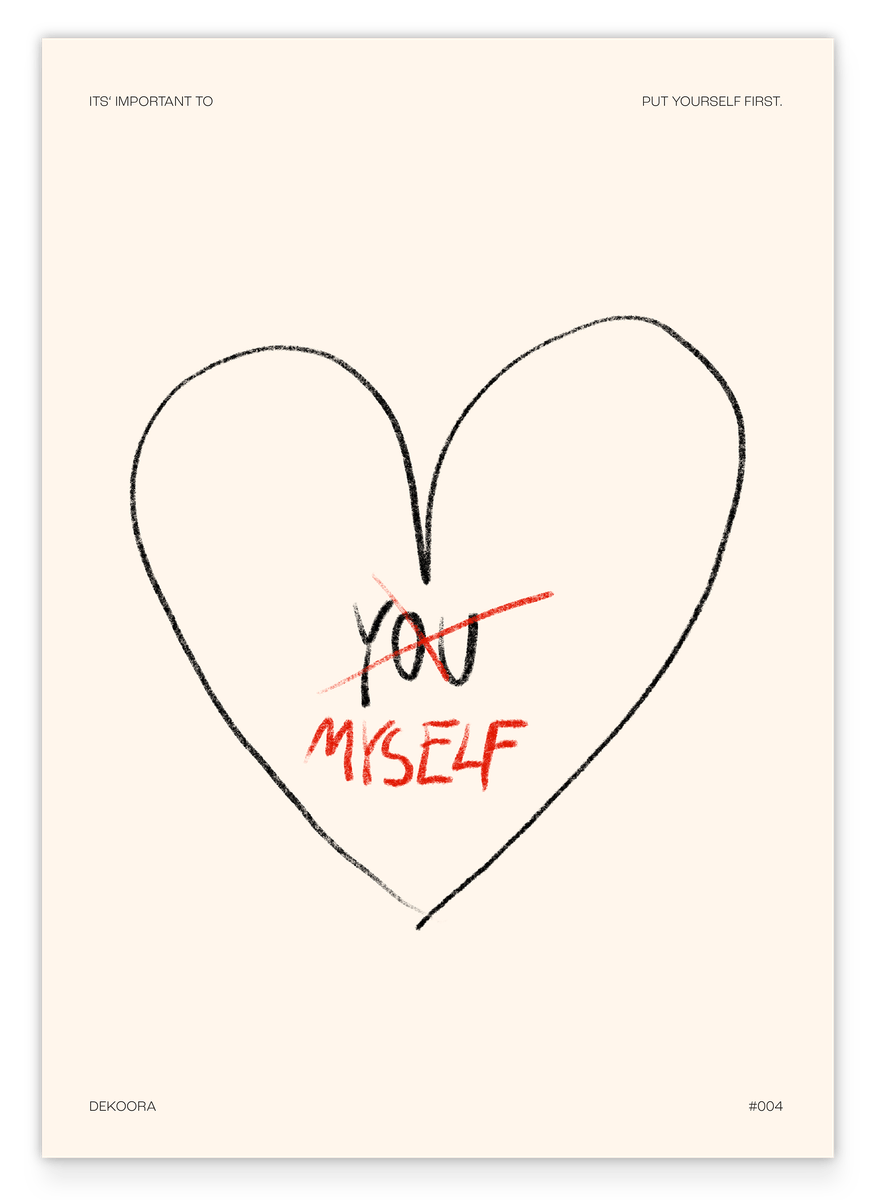 It's important to put yourself first