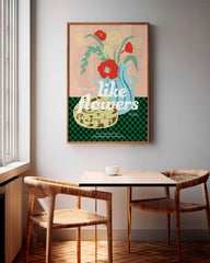 After Hover: Let us live like flowers today