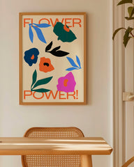 After Hover: Minimalistisches Blumen-Muster Flower Power