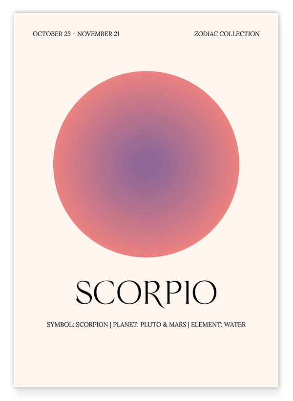 Sternzeichen Skorpion "Scorpio"