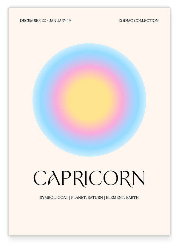 Sternzeichen Steinbock "Capricorn"