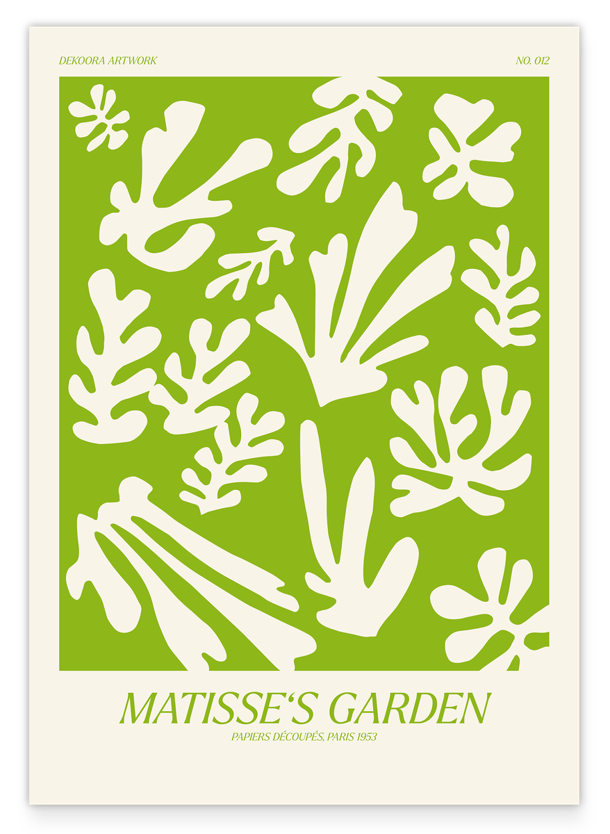 Matisse's Garden - Blätter im Stil von Matisse