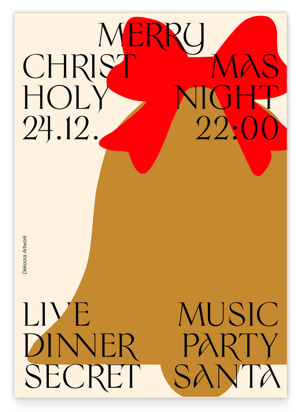 Christmas Bell - Goldene Weihnachtsglocke