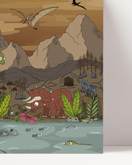 After Hover: Vor unserer Zeit - Dekoration für ein Dino-Kinderzimmer