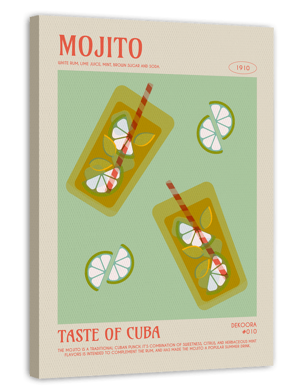 Mojito Cocktail mit Limetten - The Taste of Cuba