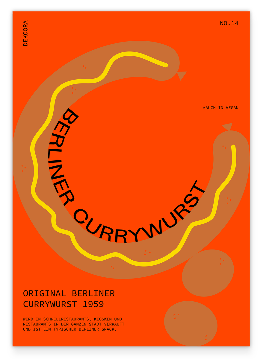 Eine Hommage an die Currywurst - Typisch Berlin seit 1959