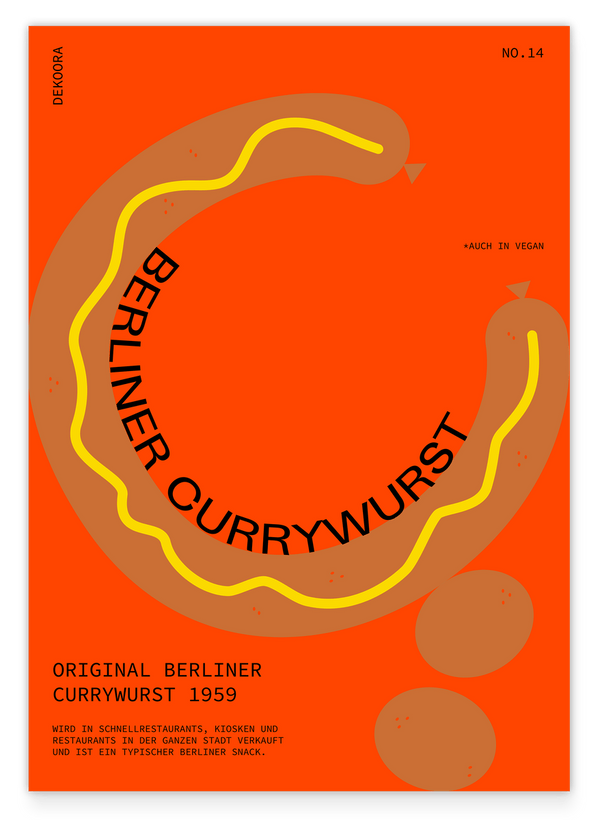 Eine Hommage an die Currywurst - Typisch Berlin seit 1959