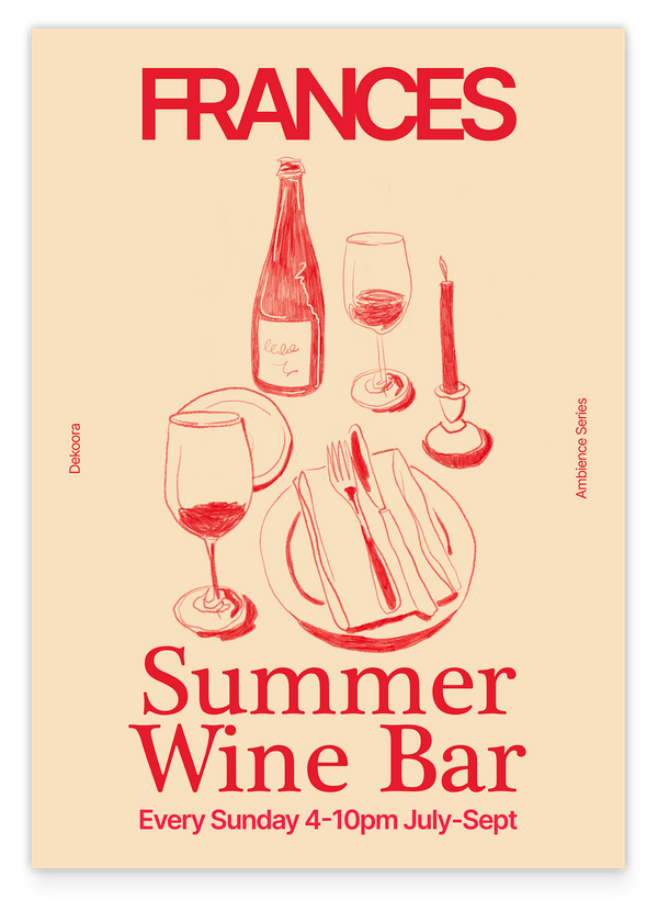 Frances Wine Bar - Dinner bei Wein & Kerzenschein
