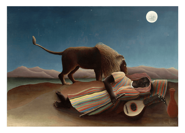 Henri Rousseau - Schlafende Zigeunerin