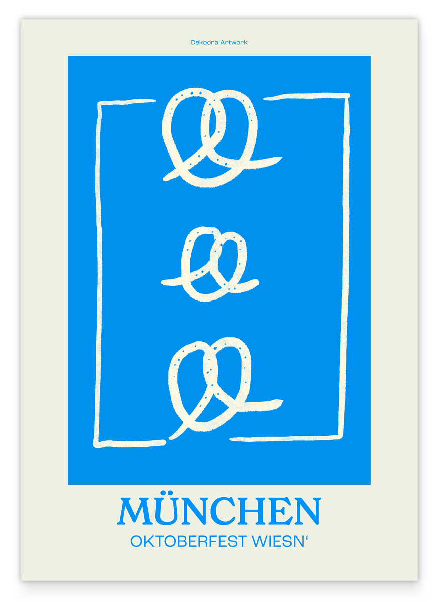 Münchner Oktoberfest - Wiesn' mit Brezeln