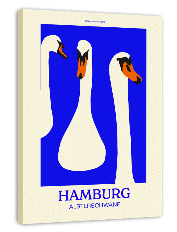 Hamburg Andenken "Alsterschwäne"