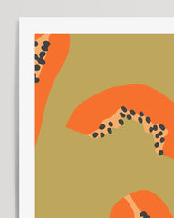 After Hover: Sweet Papaya - Sommerfrüchte Illustration
