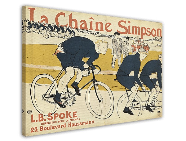 Henri de Toulouse-Lautrec - Plakat La chaine simpson