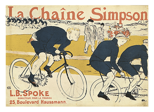 Henri de Toulouse-Lautrec - Plakat La chaine simpson