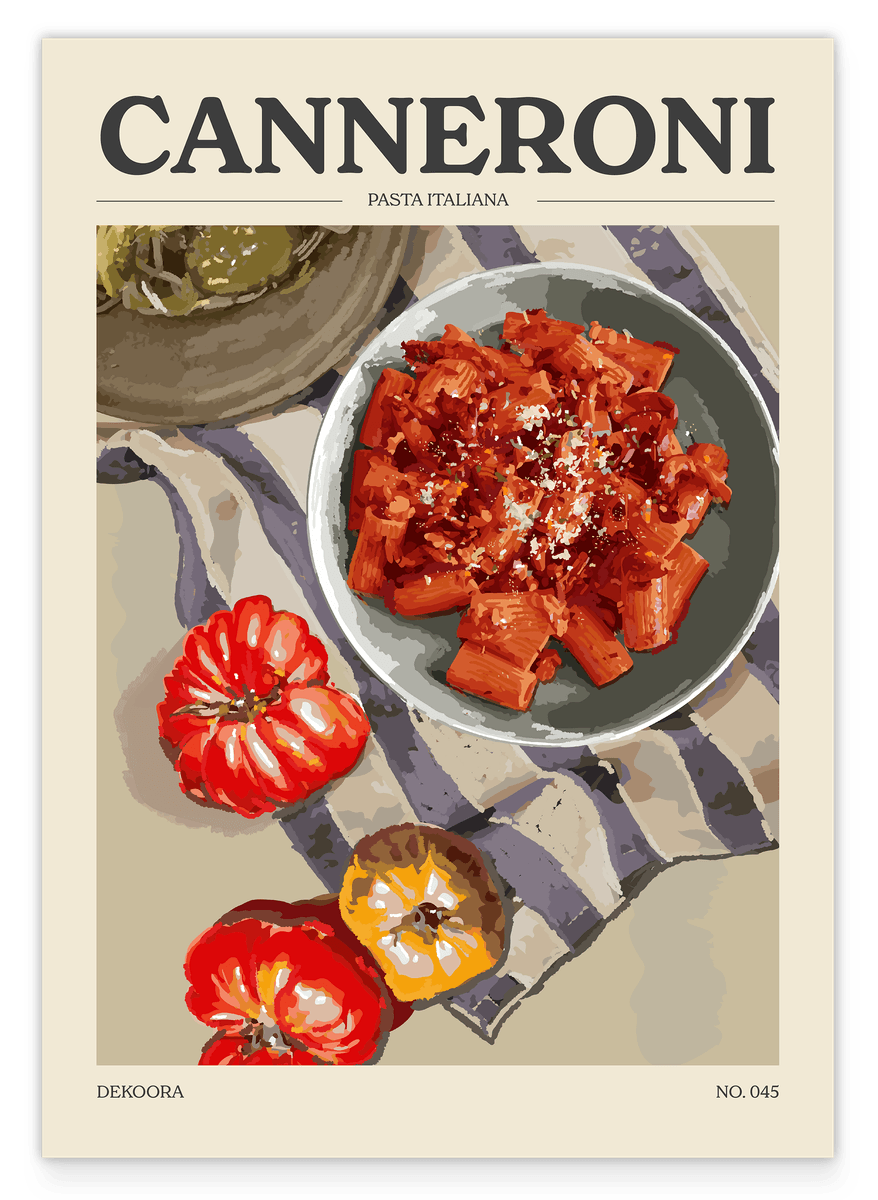 Canneroni - Pasta Italiana Deliciosa