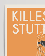 After Hover: Stuttgart Killesberg - Illustration im Vintage Design
