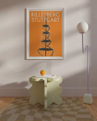 After Hover: Stuttgart Killesberg - Illustration im Vintage Design