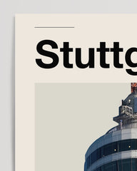 After Hover: Stuttgart - Vintage Fotografie vom SWR Fernsehturm