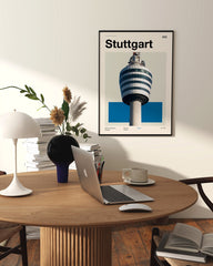After Hover: Stuttgart - Vintage Fotografie vom SWR Fernsehturm