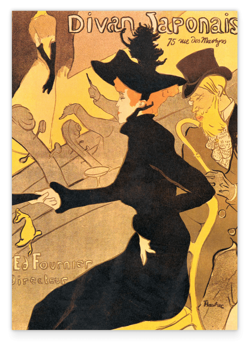 Henri de Toulouse-Lautrec - Divan Japonais