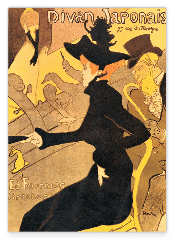 Henri de Toulouse-Lautrec - Divan Japonais
