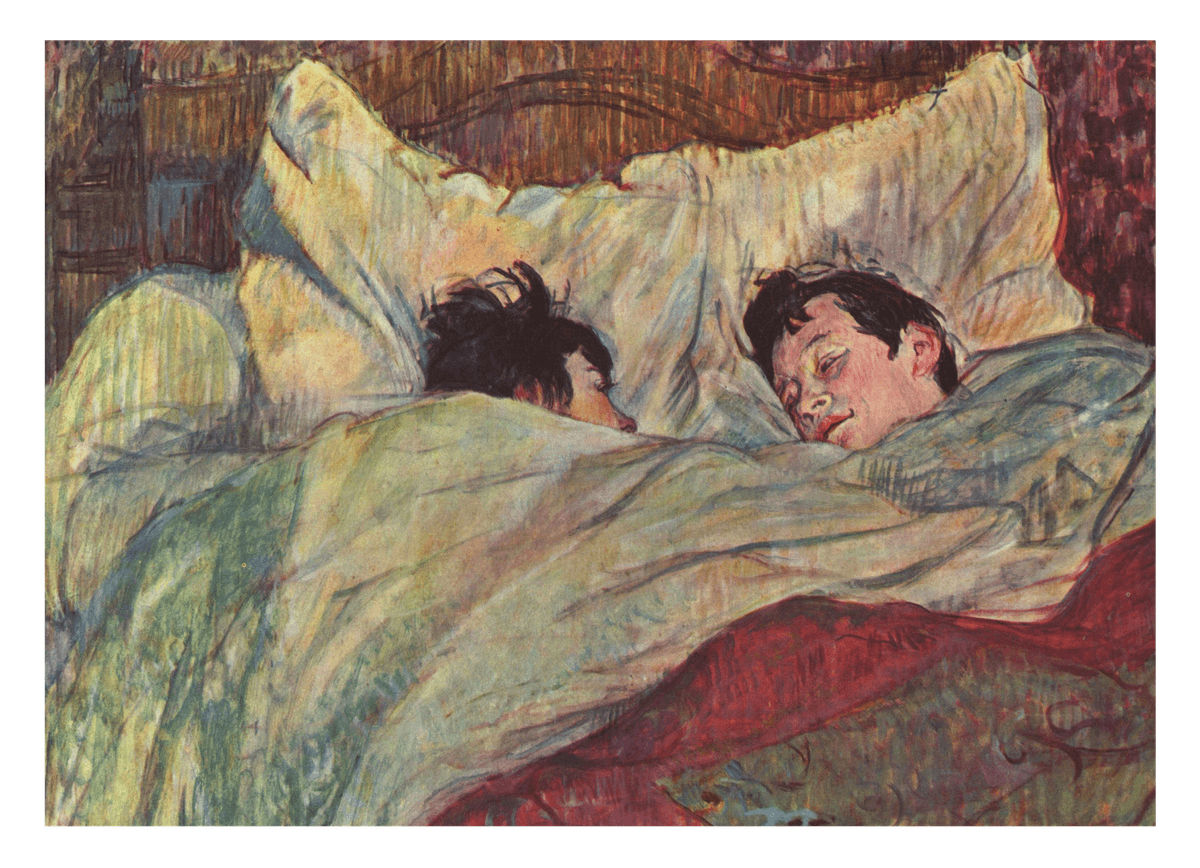 Henri de Toulouse-Lautrec - Im Bett
