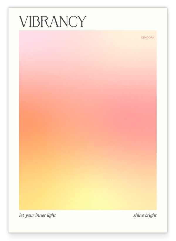 Vibrancy - Let your inner light shine bright