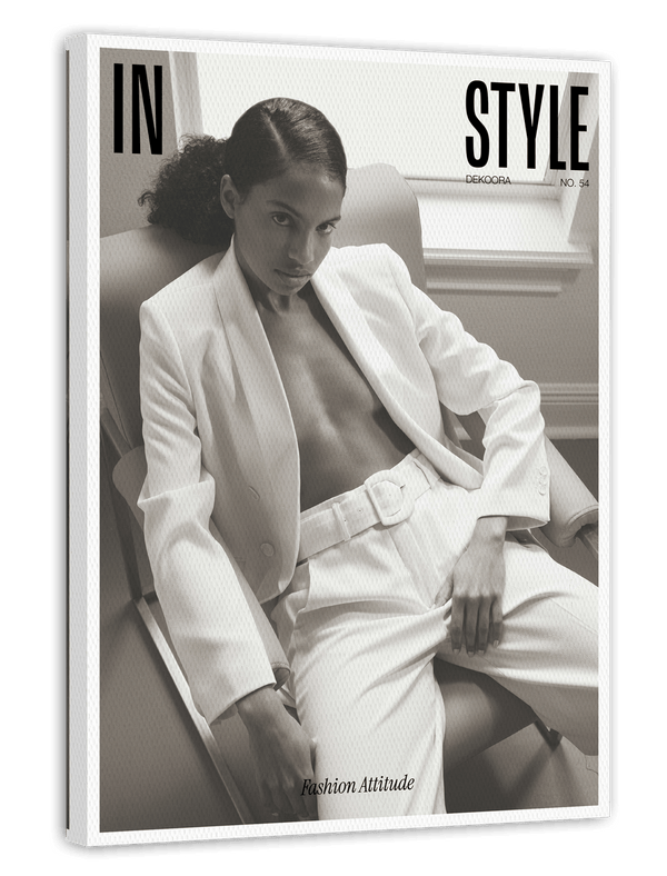 In Style - Fashion attitude - Model im Hosenanzug
