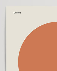 After Hover: Abstrakte Sonne - Puristische Formen im Bauhaus Stil