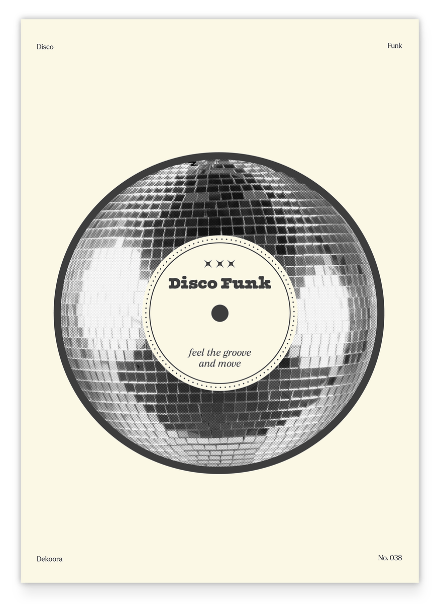 Disco Funk Record - Feel the Groove and Move