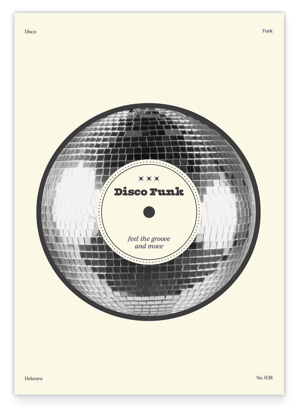 Disco Funk Record - Feel the Groove and Move