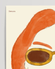 After Hover: Strike a Pose - Mode Illustration mit Sonnenbrille