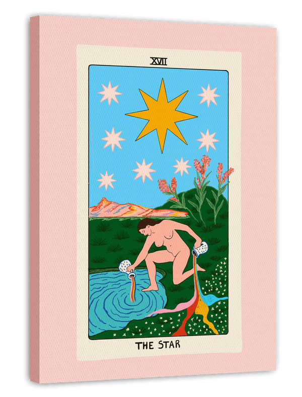 The Star - Tarot inspiriert - Harmonie am Fluss