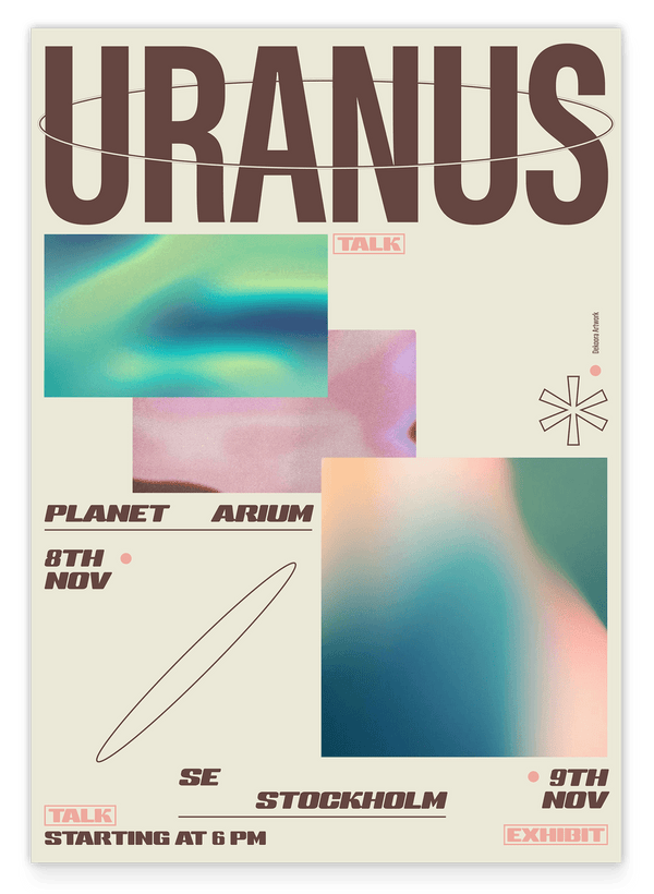 Uranus - Planet Arium Exhibit