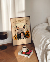 After Hover: In my spooky Era - Halloween Fledermaus mit Spruch