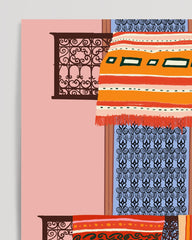 After Hover: Orientalischer Markt - Boho Teppiche & bunte Terrassen