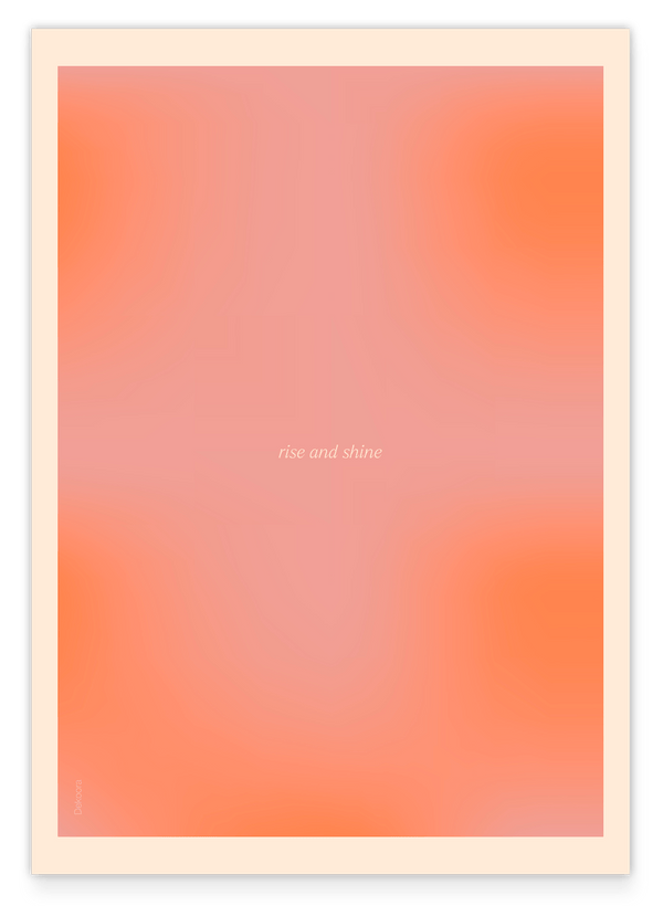 Rise and Shine - Dynamic Aura in Orange