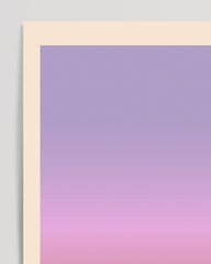 After Hover: Evening Dusk in calming purple - Ombré Farbverlauf