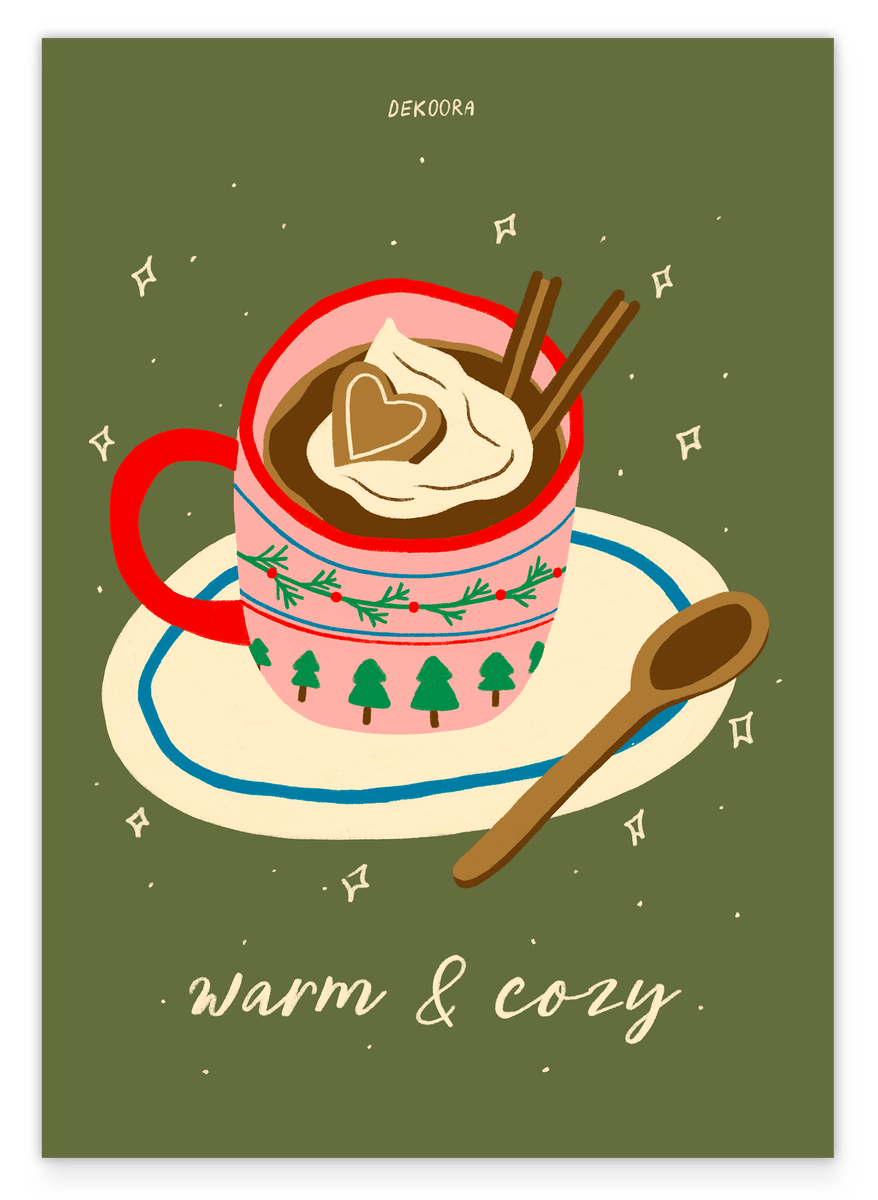 Warm & Cozy - Hot Chocolate Christmas Cup