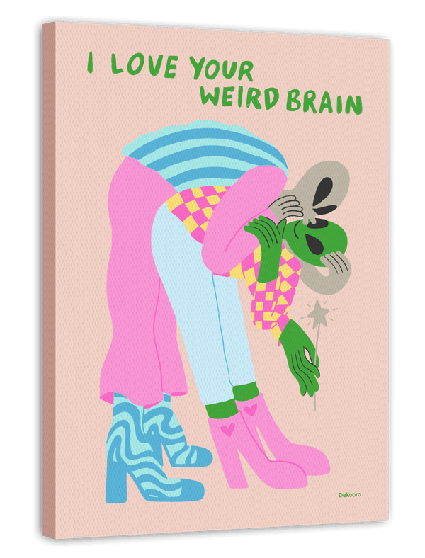 Besties Fun: I Love Your Weird Brain - Alien Hug