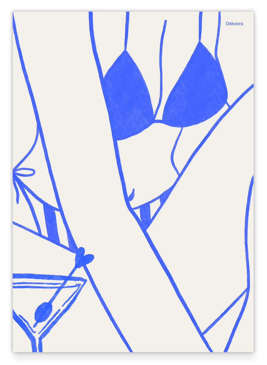 Bikini & Martini II - Sommerlaune in Blau