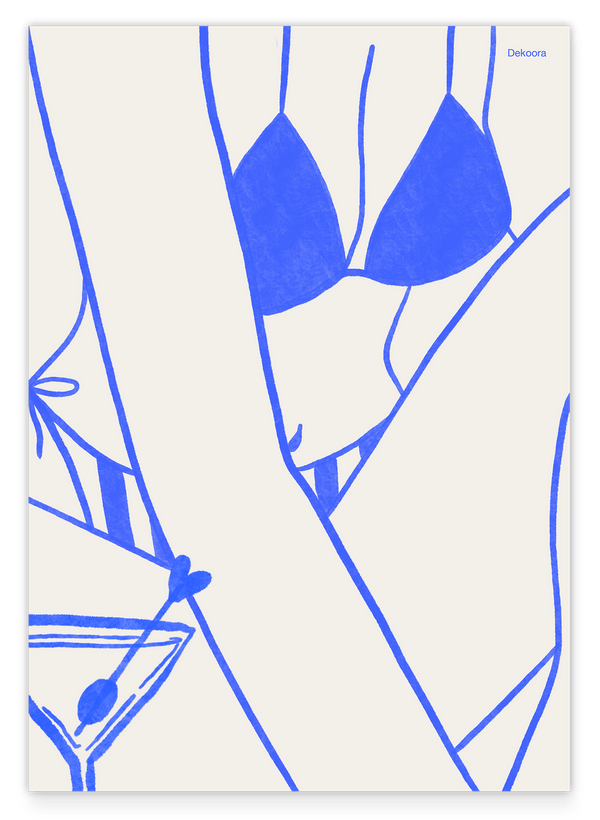 Bikini & Martini II - Sommerlaune in Blau