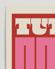 After Hover: Tutto Bene - Gute Laune Spruch in Pink