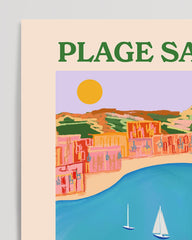 After Hover: Frankreich - Bunter Strand von Plage Sablettes