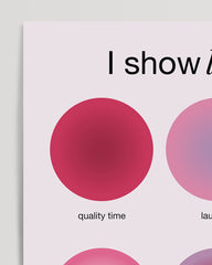 After Hover: Red Aura Circles - I Show Love With...